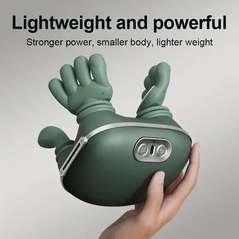 2026 Upgraded Wireless Cervical Shoulder Massager, Portable Electric Muscle-Relax Device for Neck, Shoulder and Back Muscle Soreness Relief