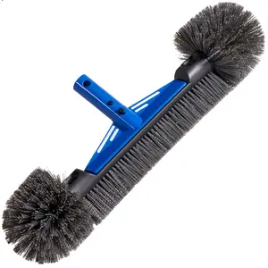 Best Choice Products 20" Heavy-Duty Pool Brush Head with Reinforced Aluminum Bracket  Wall & Floor Cleaner (Head Only)