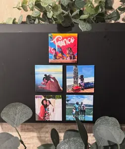2x2 Magnets with Customizable Photos for Gifts and Keepsakes High Resolution Printing Available for US Shipping