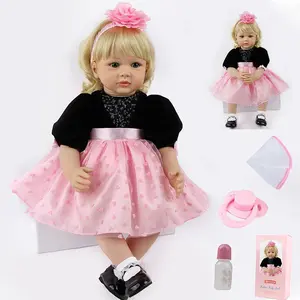 Realistic Newborn Doll, 20 Inch Silicone Real Baby Girl Realistic