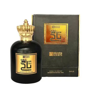 Heaven Scents Taj Perfume for Unisex Extrait De Parfum Spray, 3.4 Ounce from