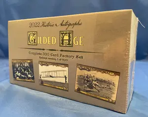 2022 Historic Autograph Gilded Age Radiant Factory Set - 330-Card Base Set