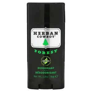 Herban Cowboy Deodorant, Forest, 2.8 oz (80 g)