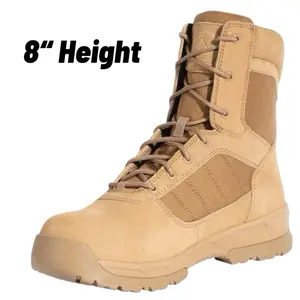 ROTHCO Guardian Coyote Brown 6" or 8" Inch Tactical Boots - Men's 6 Inch Boot, Adult 8 Inch Footwear, Weatherproof, Comfort Lock Fatigue, Ground Lock Terrain Endurance System, High Grip Lug Rubber Outsole