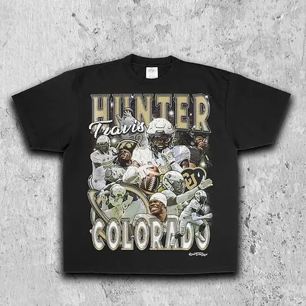 Travis Hunter Tee, Football T-Shirt, Game Day Shirt, Fan Gear, Gift for Him Her