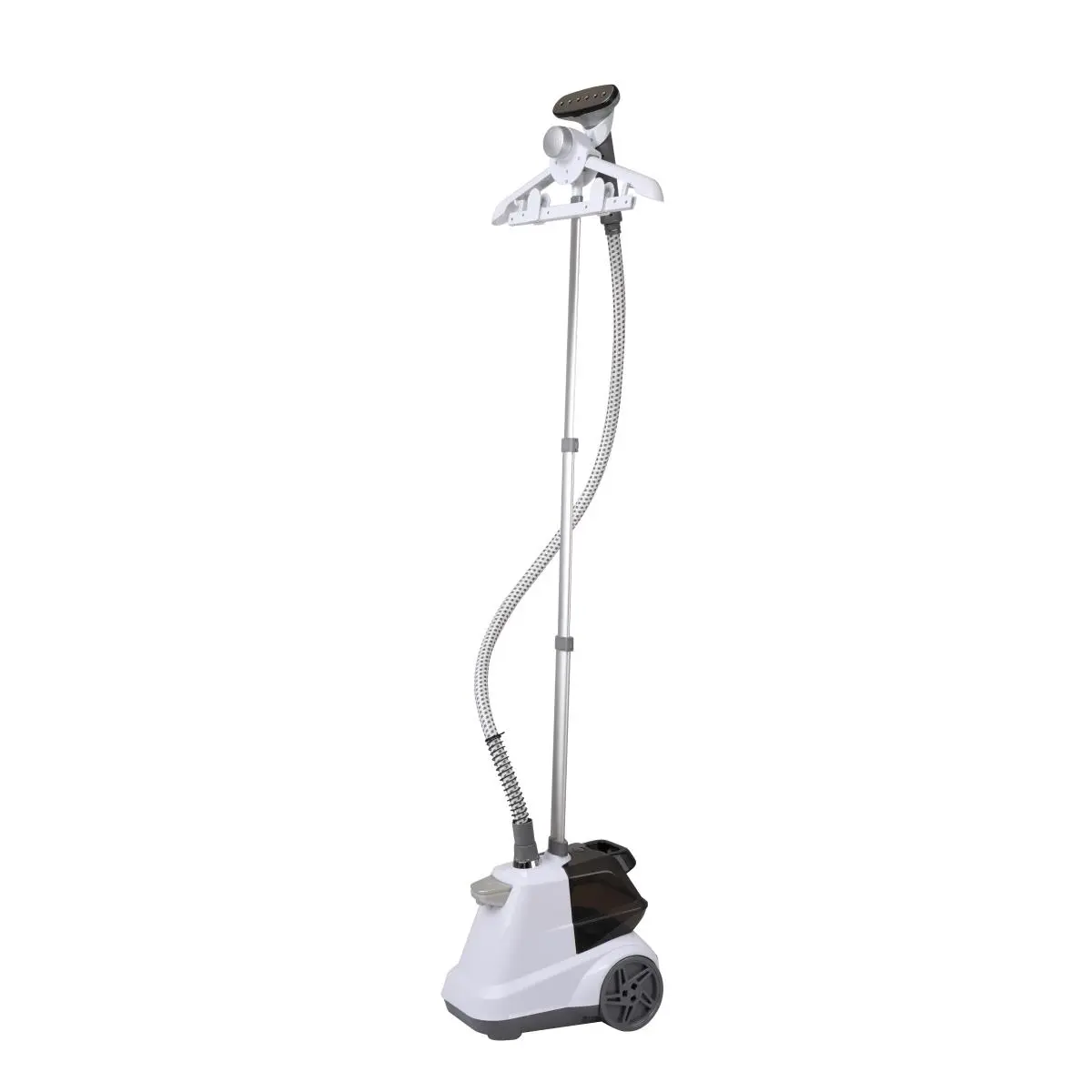 212 MAIN Residential/Commercial Full-Size X3 Model Garment Steamer, White, with ft Pedal Control, Foot Pedal Control