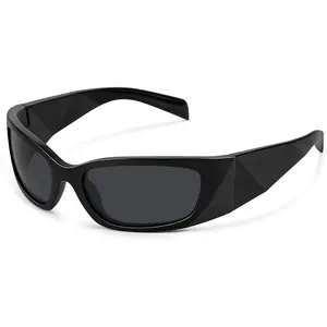 FOZONO Y2K Retro Wrap Around Sunglasses for Women | Vintage UV Protection Sun Glasses FZN827