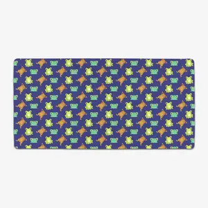 Bouncin' Bullfwogs XL Extended Mousepad