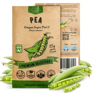Pea Oregon Sugar Pod II Seeds Pack 15G Pea Oregon Sugar Pod II Seeds Pack 15G