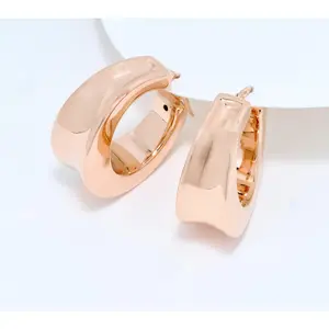 UltraFine 950 Silver Graduated Concave Center Hoop Earrings