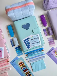 Aesthetic Bookish Stationery Set with Binder