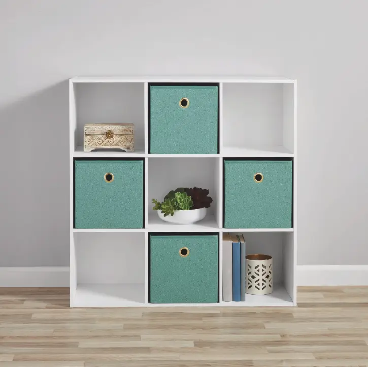 Mainstays 9-Cube Storage Organizer Bookcase
