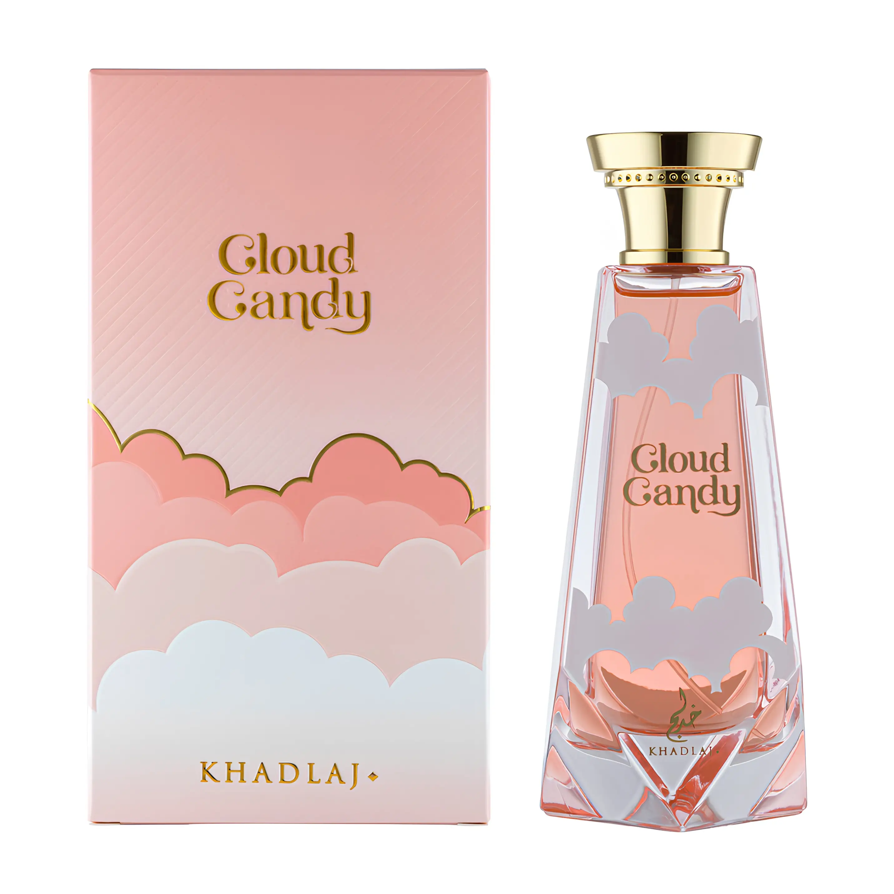 Khadlaj Cloud Candy for Unisex Eau de Parfum Spray, 3.4 Ounce