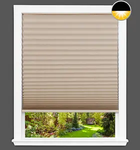 Easy Lift Fabric Cellular Blackout Shade - Natural Easy Lift Fabric Cellular Blackout Shade - Natural