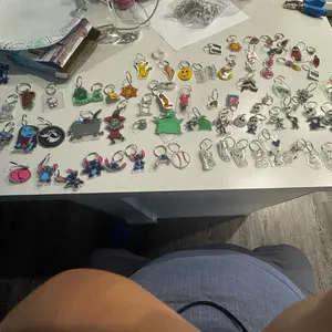 Handmade Shrinky Dink Keychains Fun Designs Variety Pack for Collectors and Fans