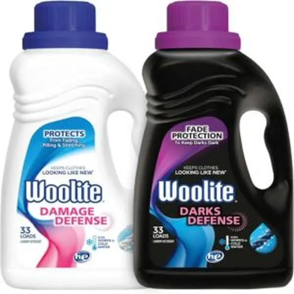 Darks Defense Liquid Laundry Detergent Bundle - Dye Free, No Artificial Colors, Clothing Care, Gently Cleans Stains, Good for HE & Regular Washers, 33 Loads, 50 fl oz, Preserves Fabrics (Packaging May Vary, Looks Like New for 20 Washes)