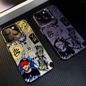 Cool Curry Phone Case For iPhone 17 16 15 14 13 12 11 Pro Max Air multicolor Matte Laser Metallic Aurora Funda