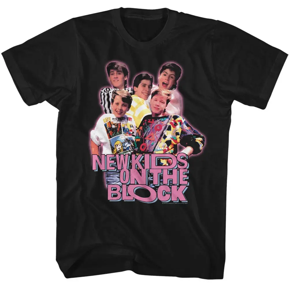 New Kids On The Block Group Tee T-Shirt