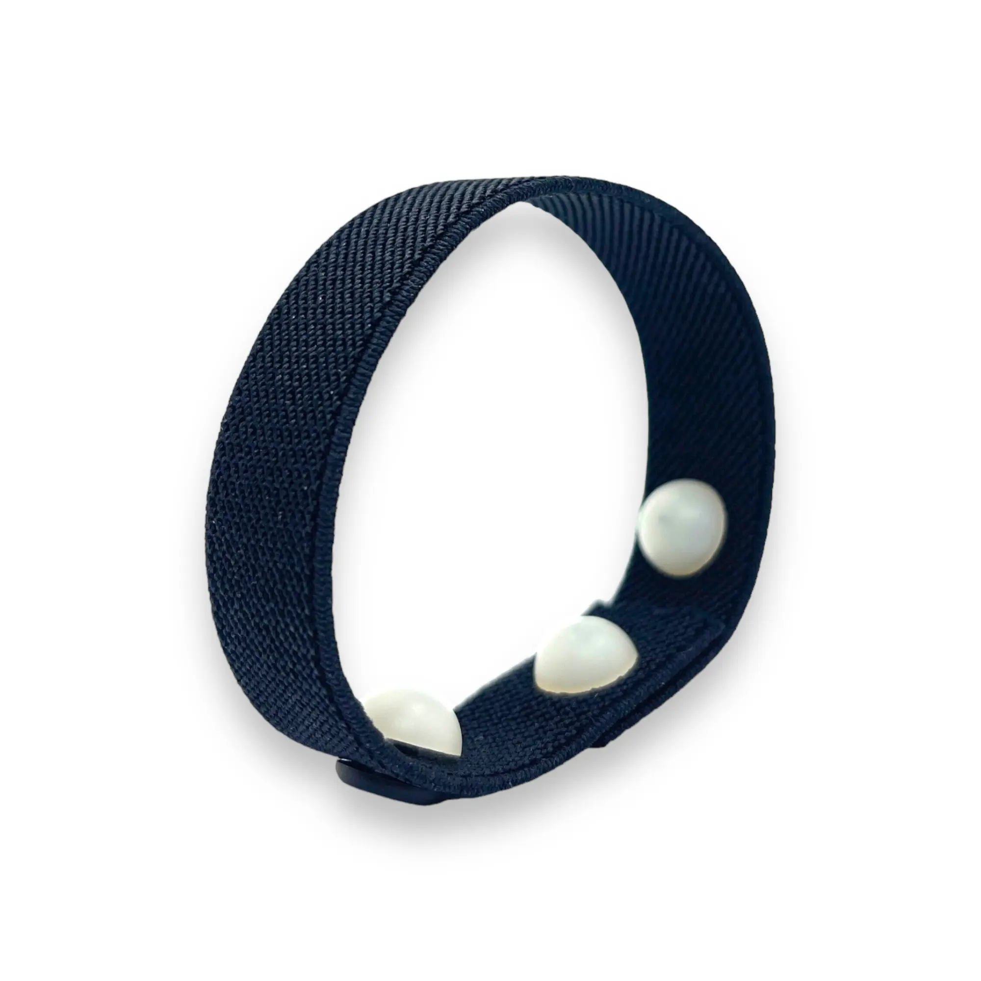 AcuBracelet Sleep Support Bracelet for Relaxation and Calm - Black Acupressure Band
