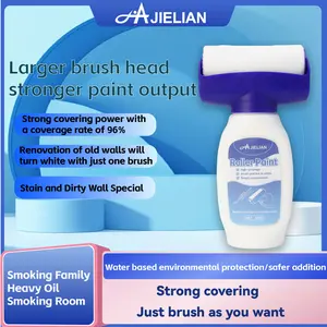 New Large Roller Water-Based Colorful Interior Wall Refinishing Paint, White Latex Paint for Home Wall Renovation