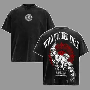 Escanor Seven Deadly Sins Vintage Washed T-Shirt – Lion’s Sin of Pride Anime Graphic Tee, The One Sun Power Design, Heavyweight Cotton Oversized Streetwear, Unisex Manga Fan Gift