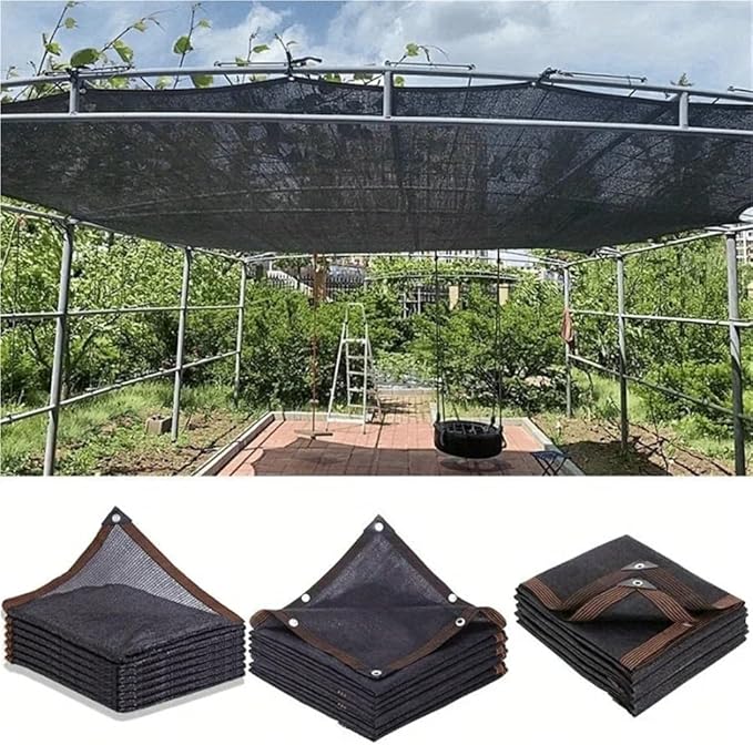 [2026 Upgraded]Heavy Duty Sun Protection Net, 90% Shade Cover with Grommets for Chicken Coop Porch Garden Kennel,mothersdaygift