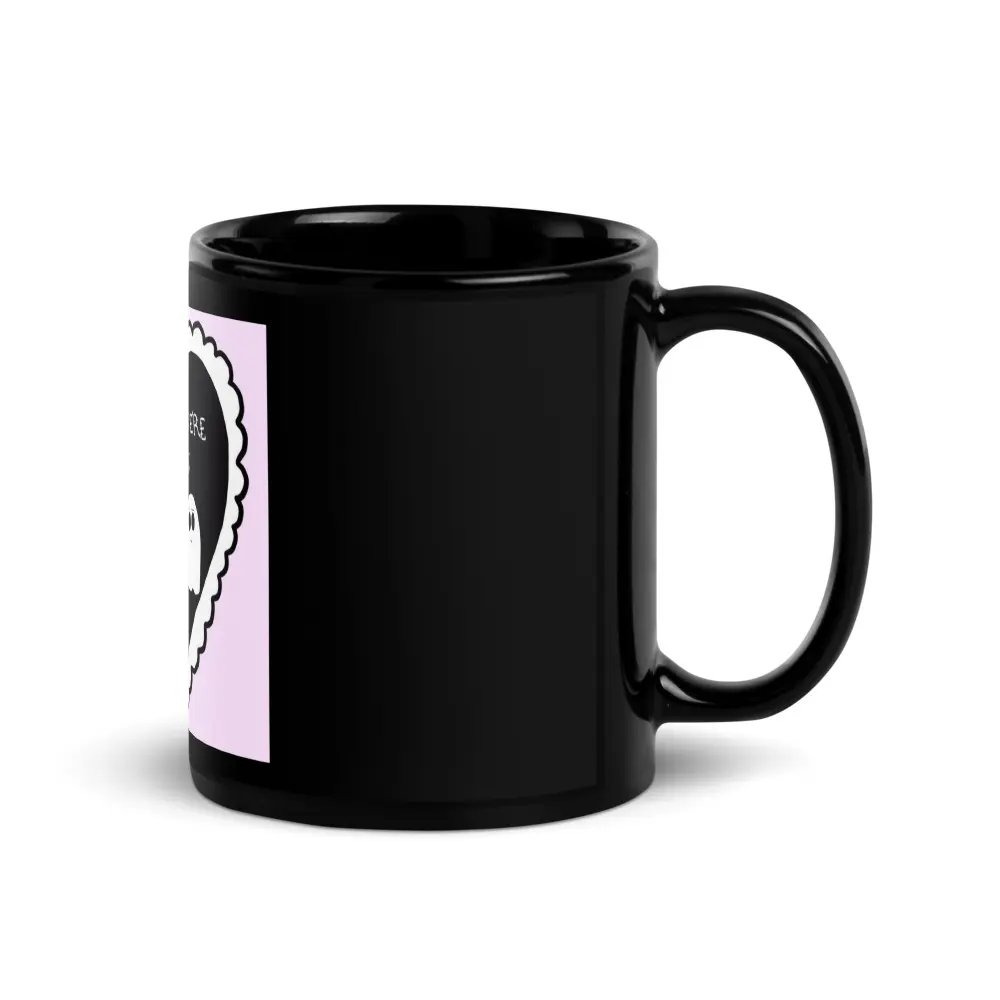 Black Glossy Mug