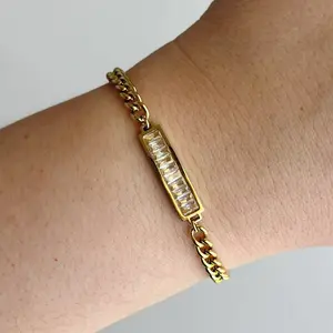 Clear Capsule Bracelet woman gift bracelet jewelry