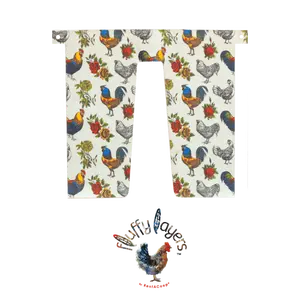 Fluffy Layers Curtains for RentACoop Nesting Box Efficiency - Roosters & Roses