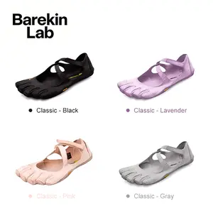 Barekin Lab Classic FiveFingers Ballet Flats | Barefoot Comfort with Split-Toe Design | Breathable & Grippy for Dance, Yoga & Pilates  new ballerina shoes