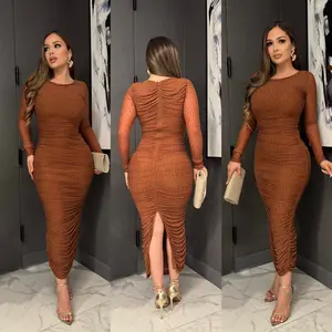 Nuria Dress with Rhinestones - Elegant Design, Perfect for Special Occasions, Ideal for Any Occasion