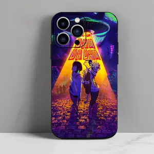 Dandadan Gifting an for iPhone user? The black TPU case is cute, durable, and offers great lens protection.for iPhone 17 16 15 14 13 12 11 Pro Max Plus