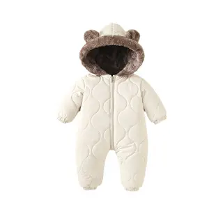 Baby Winter Snowsuit! Fleece-Lined Romper Warm for Newborns & Infants #FYP #BabyWearTrend Ritual Scene Edition
