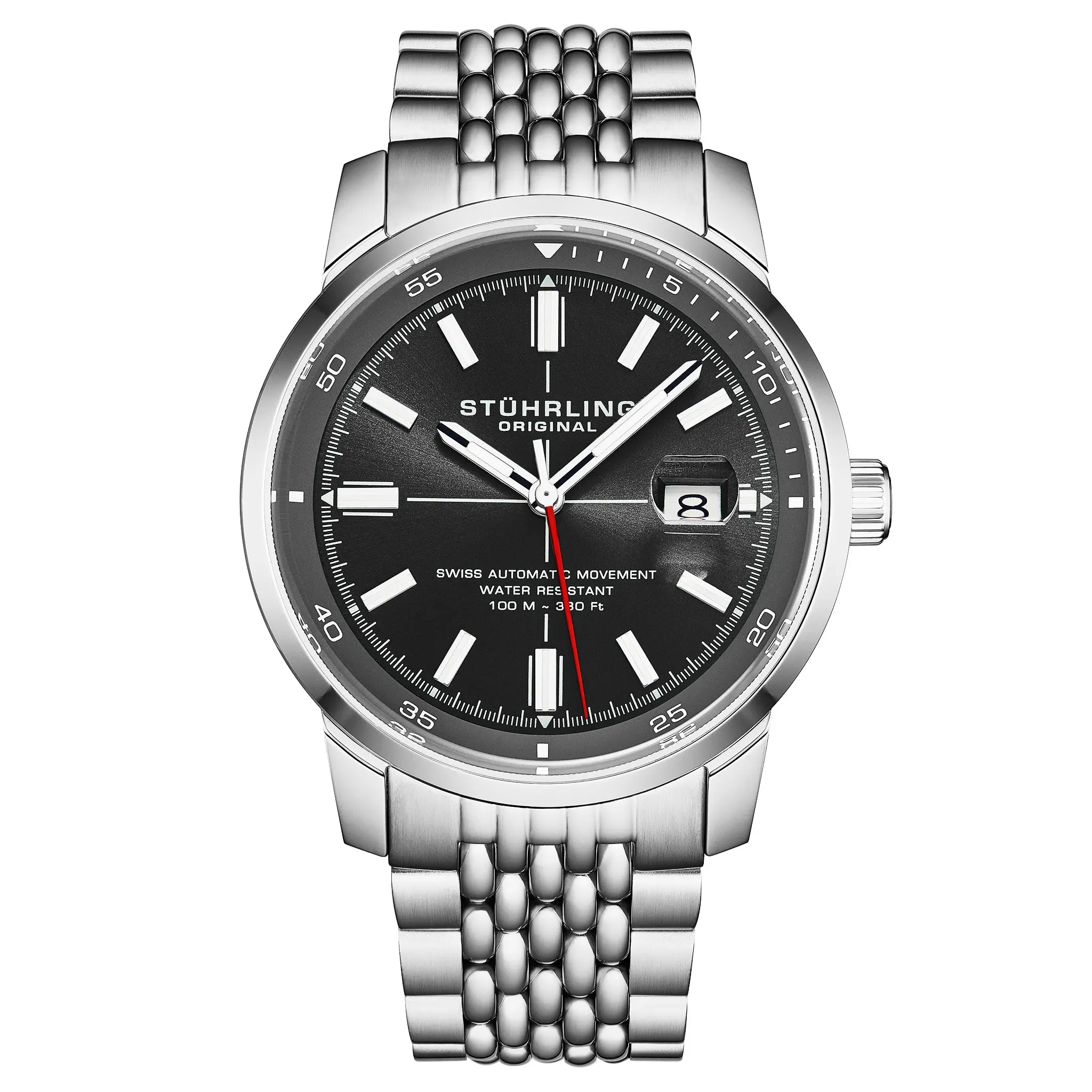 Stührling Trackmaster 1026 Automatic Men’s Watch - 42mm Case, Modern Fashion Men’s Watch for Daily Wear, Modern Fashion Men's Watches