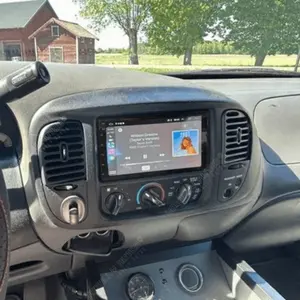 7" Android 15 Car Stereo for 1997–2004 Ford F150, with Apple CarPlay, Android Auto, GPS Navigation, WiFi, Bluetooth, Touchscreen Multimedia Radio Music Streaming