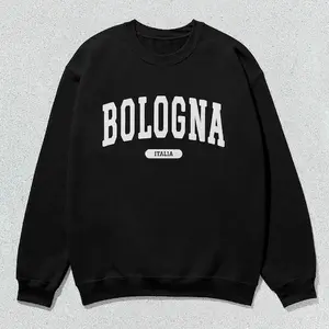 Bologna Sweatshirt Italia Collegiate Crewneck Sweater Unisex