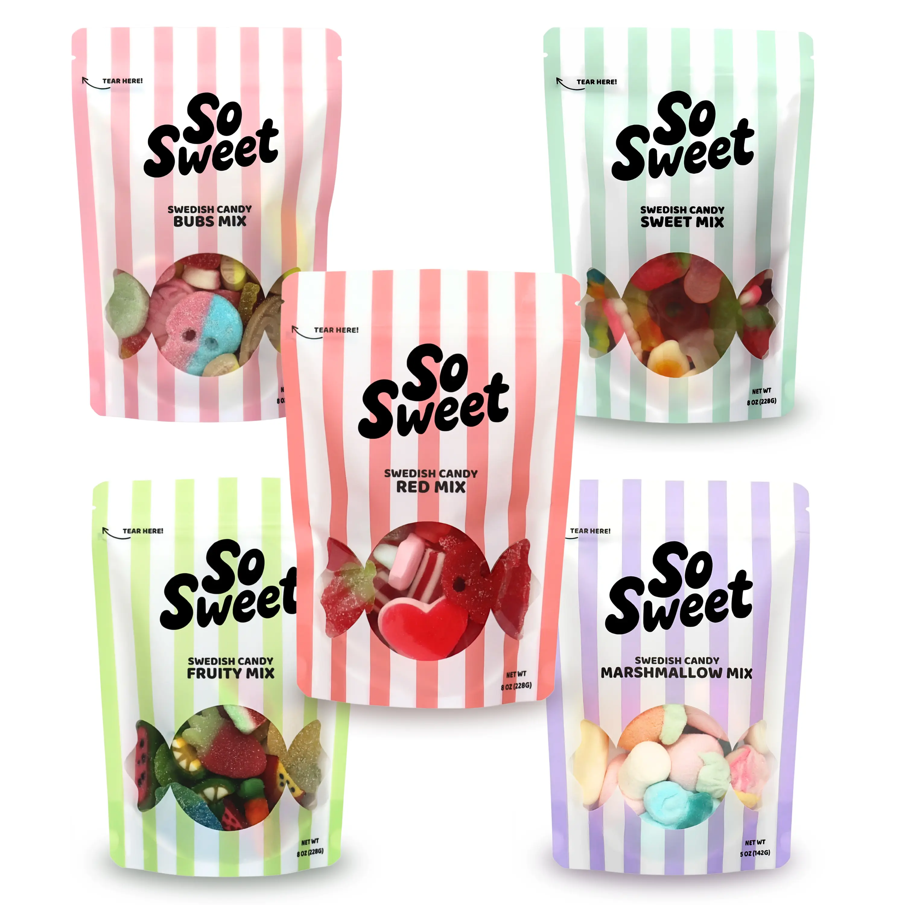 SoSweet Rainbow Candy Bundle (2.3 lb) SoSweet Rainbow Candy Bundle (2.3 lb)
