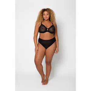 SHEER MESH UNLINED FULL COVERAGE BRA