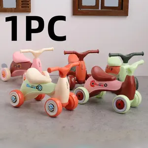 New Simulation Mini Cute Scooter Balance Bike Play House Scene Miniature Decoration Doll House Decoration