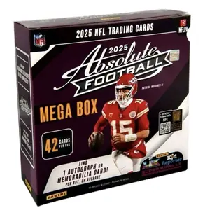 2025 PANINI ABSOLUTE FOOTBALL MEGA BOX