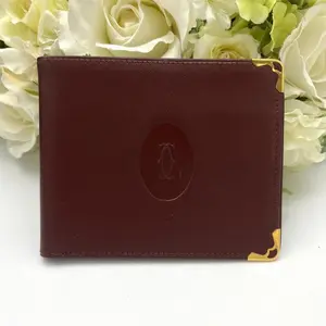 Pre-owned Cartier As Shown Mini Bags Must de Bi fold Wallet ca4504vd