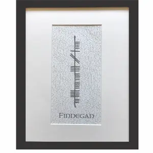 Custom Personalized Ogham 11x14 Print