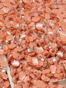 50pcs/100pcs Mini Guinea Pig Animal Ornament + 1pc Suitcase, Simulation Guinea Pig Small Ornaments, DIY Handmade Ornaments Ornaments, Home Entrance, TV Cabinet, Living Room, Bar Cafe Bar, Micro-landscaping, Halloween, Christmas Desktop Decoration