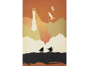 Moleskine Limited Edition The Lord of the Rings Ruled Notebook in Gift box, Frodo & Sam Journey Graphic