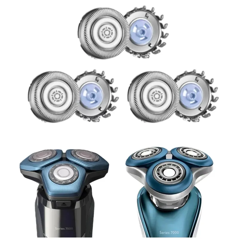 Electric Shaver Head Compatible with S7000 Blade Sh71 S5531/5532/5535/7731/7735 Replacement Blades, Durable & Efficient Trimming Tool