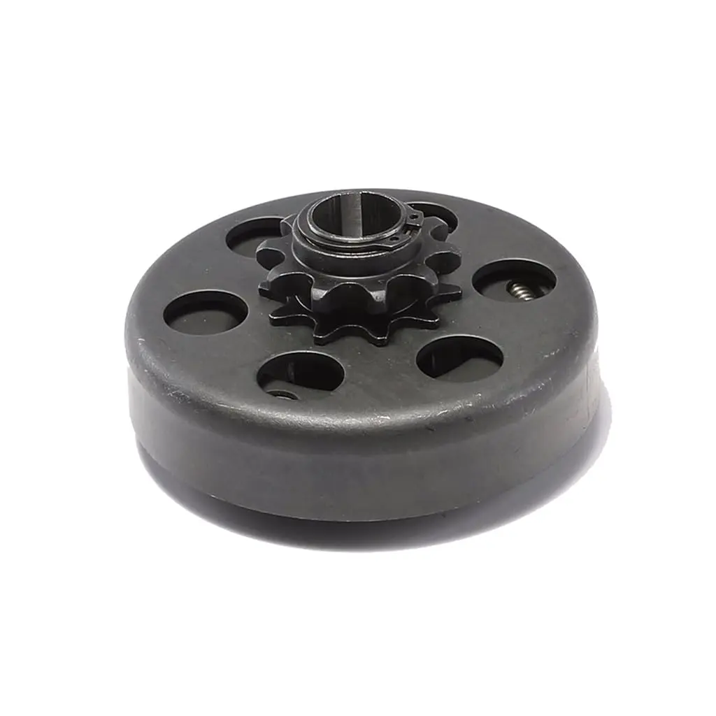 420 10T Centrifugal Clutch 20mm Flat Axle for 210cc 168F 170F Engine Baja Go Kart Trike Drift ATV UTV Chopper Golf Cart Buggy Quad Dirt Pit Bike Electric Scooter Tricycle 4 Wheeler Offroad Motorcycle