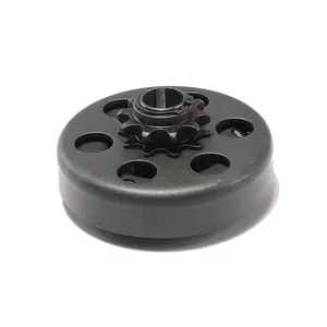 420 10T Centrifugal Clutch 20mm Flat Axle for 210cc 168F 170F Engine Baja Go Kart Trike Drift ATV UTV Chopper Golf Cart Buggy Quad Dirt Pit Bike Electric Scooter Tricycle 4 Wheeler Offroad Motorcycle