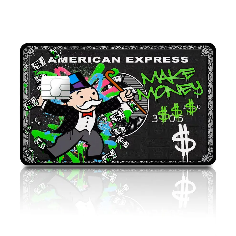 Monopoly Amex Credit Card & Debit Card Skin Monopoly Amex Credit Card & Debit Card Skin
