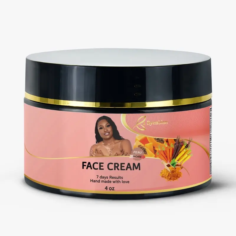 Peau Noire Glow Face Cream | Exfoliate Gently, Hydrate Deeply Skin Repair Moisturize