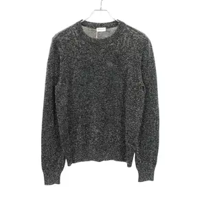 Pre-owned Yves Saint Laurent Wool Small Leather Goods Saint Laurent Paris Lame Nylon Knitwear 1305262106800625240